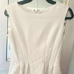 Women's white dress